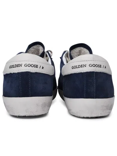 Shop Golden Goose Sneakers In Blue