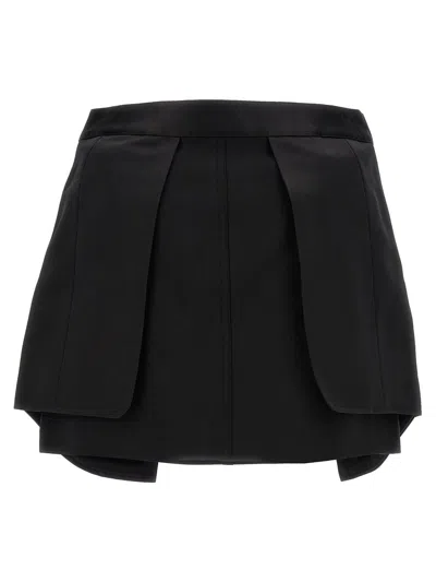 Shop Helmut Lang Skirts In Black