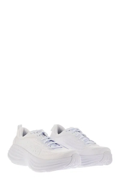 Shop Hoka 'bondi 8' Sneakers In White
