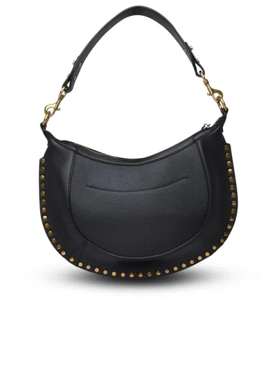 Shop Isabel Marant Naoko Black Leather Bag