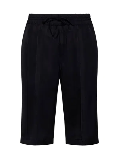 Shop Jil Sander High-waisted Shorts In Black
