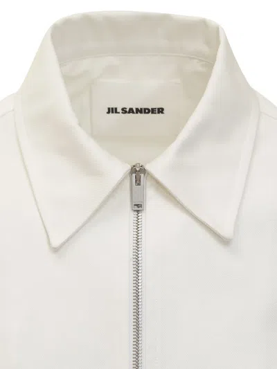 Shop Jil Sander Shirt 50 In White