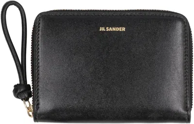 Shop Jil Sander Wallets In Black
