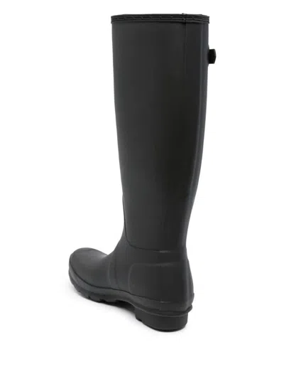 Shop Kenzo X Hunter Rain Boots In Black