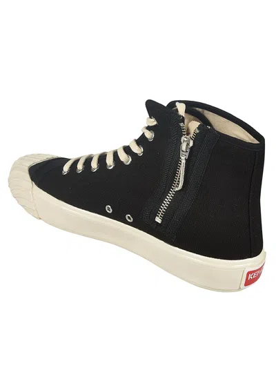 Shop Kenzo Sneakers In Black/white