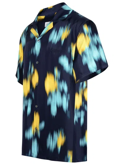 Shop Lanvin Multicolor Silk Shirt