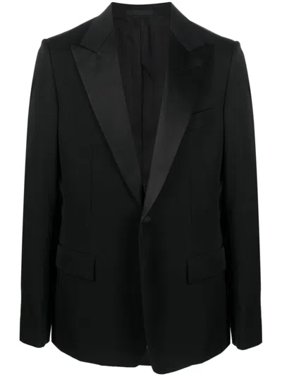 Shop Lanvin Jackets And Vests In Black