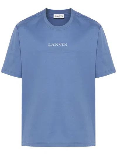 Shop Lanvin Cotton T-shirt In Multicolour