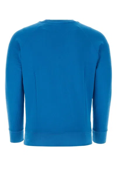 Shop Maison Kitsuné Maison Kitsune Sweatshirts In Blue