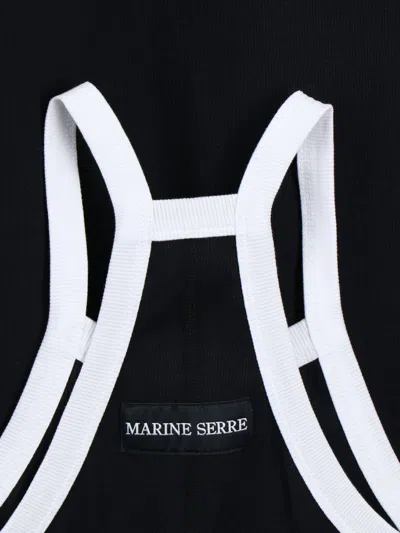 Shop Marine Serre Dresses In Black