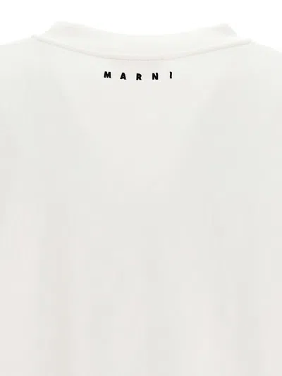 Shop Marni 'bespoke Brushed' Sweatshirt In White