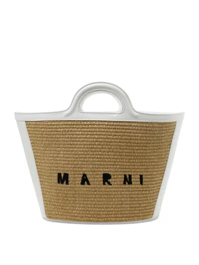 Shop Marni "tropicalia" Handbag In White
