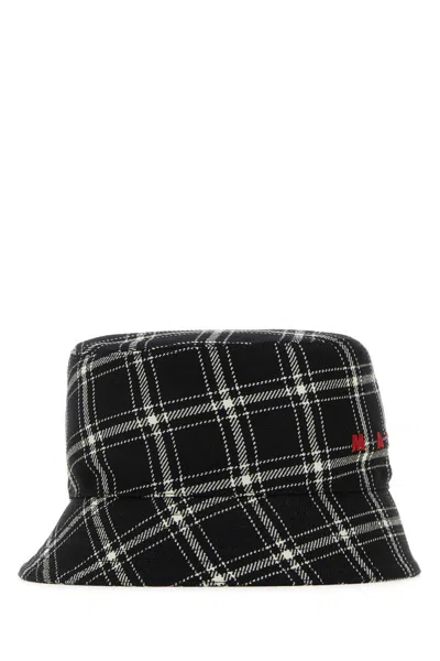Shop Marni Hats In Checked