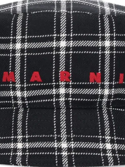 Shop Marni Hats In Checked