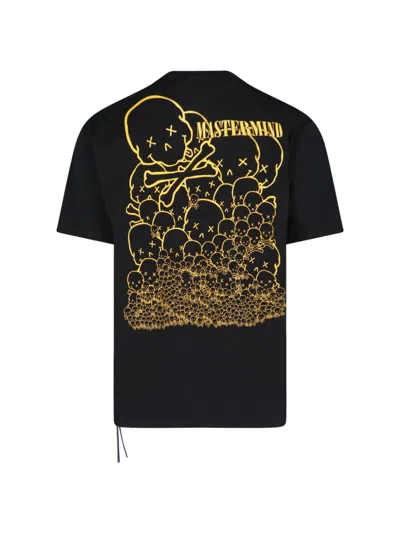 Shop Mastermind Japan T-shirts And Polos In Black
