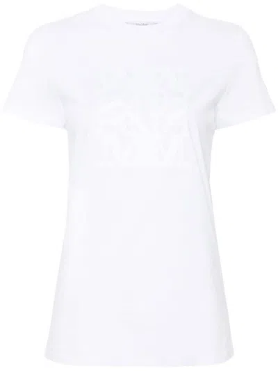 Shop Max Mara T-shirts And Polos White