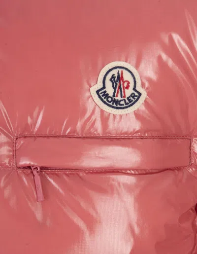 Shop Moncler Almo Down Jacket In Pink