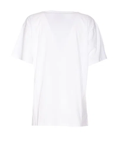 Shop Moschino T-shirts And Polos In White
