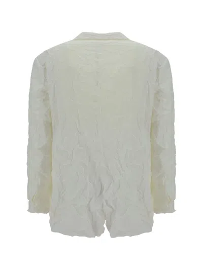 Shop Mtl Blazers E Vests In White