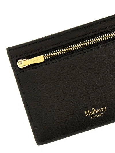 Shop Mulberry 'continental' Card Holder In Black