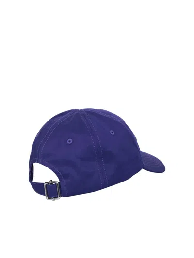 Shop Off-white Off White Hats In Purple