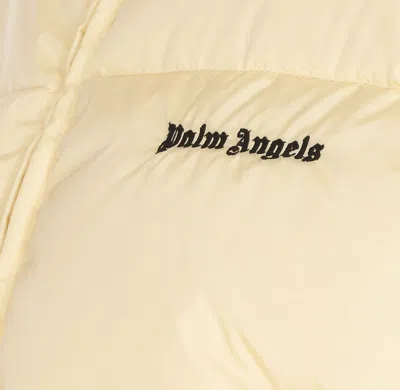 Shop Palm Angels Coats In White