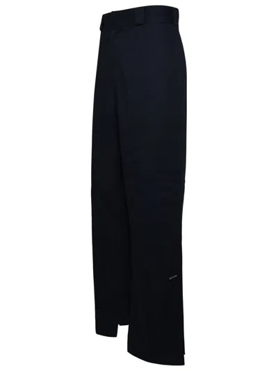 Shop Palm Angels Cotton Trousers In Blue