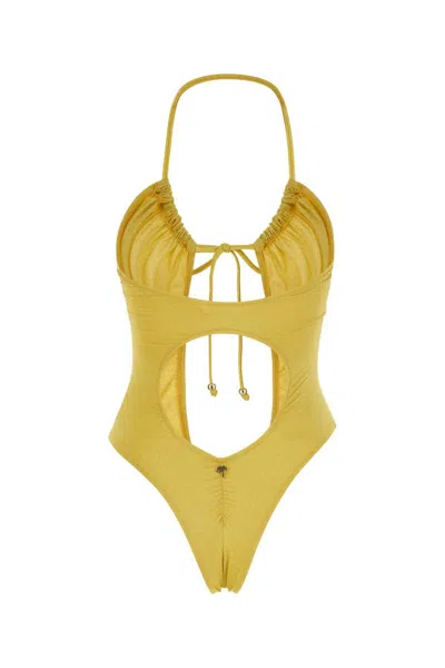 Shop Palm Angels Swimsuits In Yellow