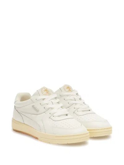 Shop Palm Angels Flat Shoes In White