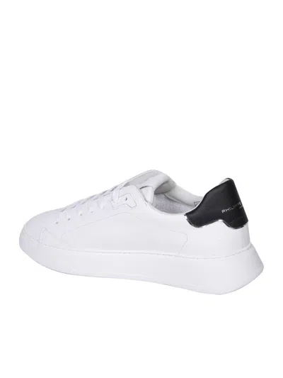 Shop Philippe Model "temple Low" Sneakers In White
