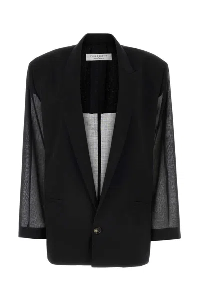 Shop Philosophy Di Lorenzo Serafini Jackets And Vests In Black