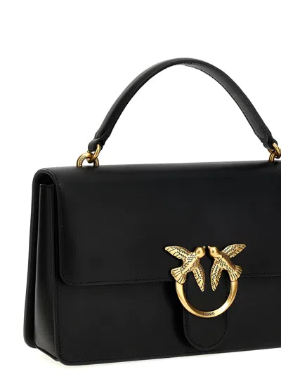 Shop Pinko 'classic Love Bag Light' Handbag In Black