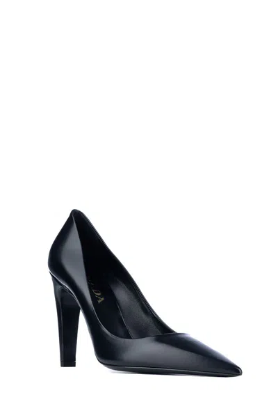 Shop Prada Heeled Shoes In Black