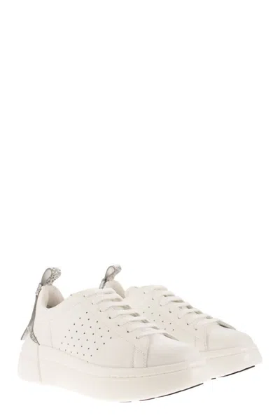 Shop Red Valentino Sneakers Bowalk In White/silver