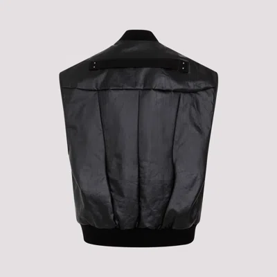 Shop Rick Owens Jumbo Flight Vest In Black
