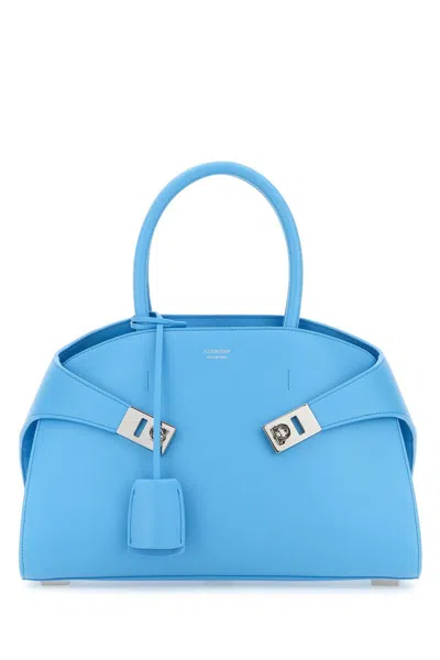 Shop Ferragamo Salvatore  Handbags. In Blue