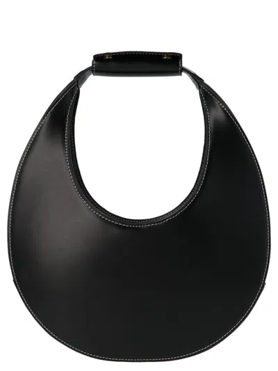 Shop Staud 'moon' Handbag In Black