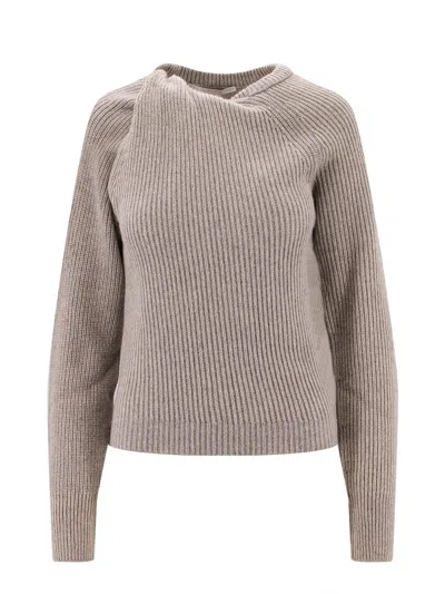 Shop Stella Mccartney Cashmere Blend Sweater In Grey