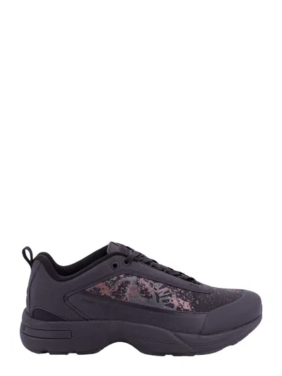 Shop Stone Island Grime - Sneakers In Black