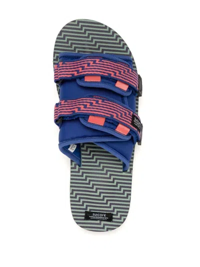 Shop Suicoke Nylon Slipper In Multicolour