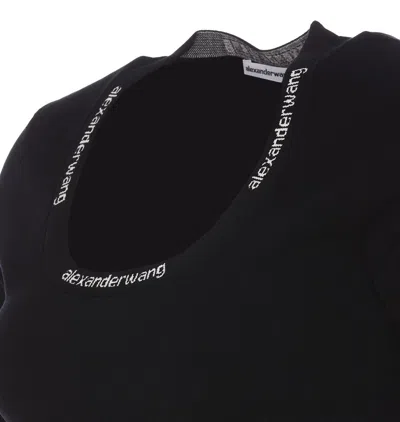 Shop Alexander Wang T T By -shirt In Black