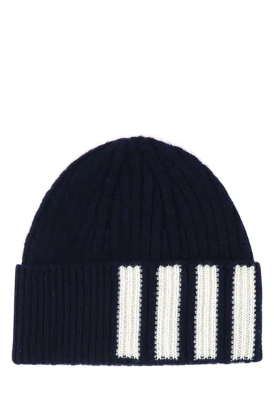 Shop Thom Browne Hats In Blue