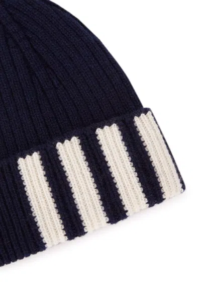 Shop Thom Browne Hats In Blue
