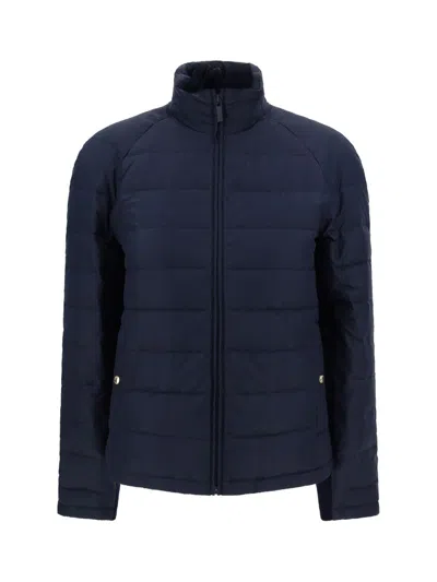 Shop Thom Browne Outerwears In Blue