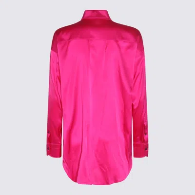 Shop Tom Ford Shirts In Hot Pink