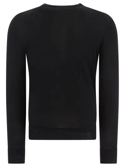 Shop Tom Ford Wool Sweater In Black