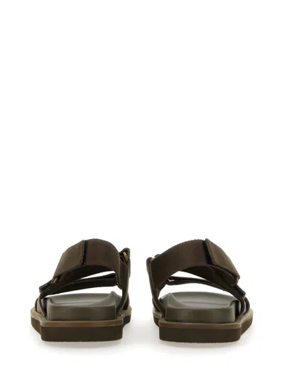 Shop Uma Wang Army Sandal In Armygreen