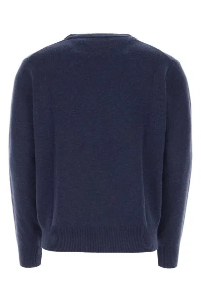 Shop Vivienne Westwood Alex Merino Wool Sweater In Blue