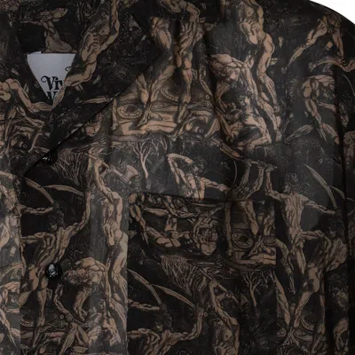 Shop Vivienne Westwood Black Shirt In Battle Of Man