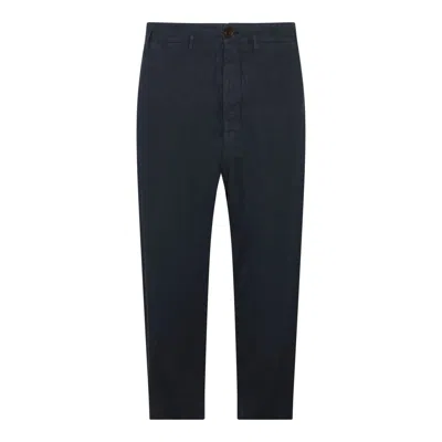 Shop Vivienne Westwood Blue Pants Linen Pants